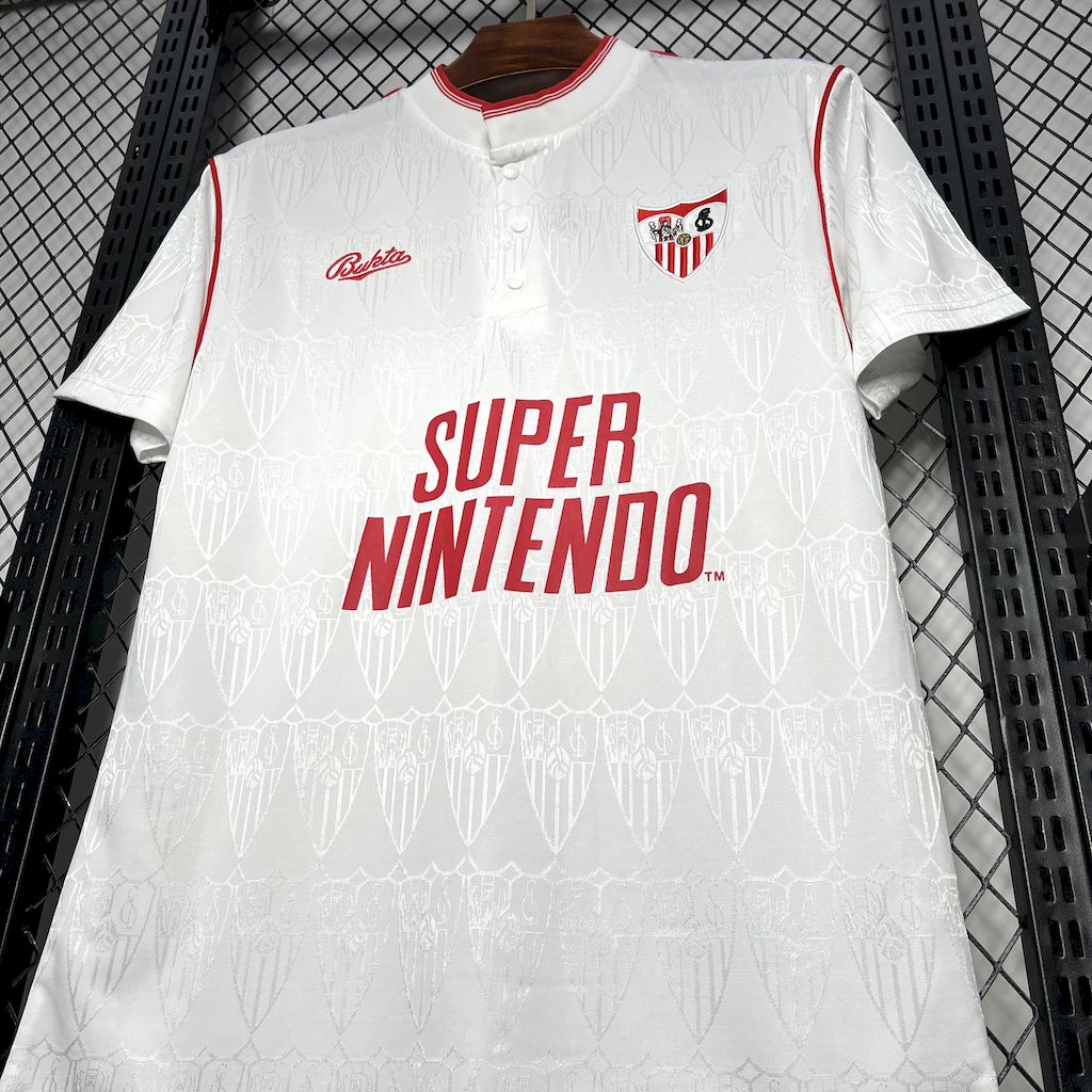 Sevilla FC 1991-92 Retro Shirt – Fútbol Club Vintage