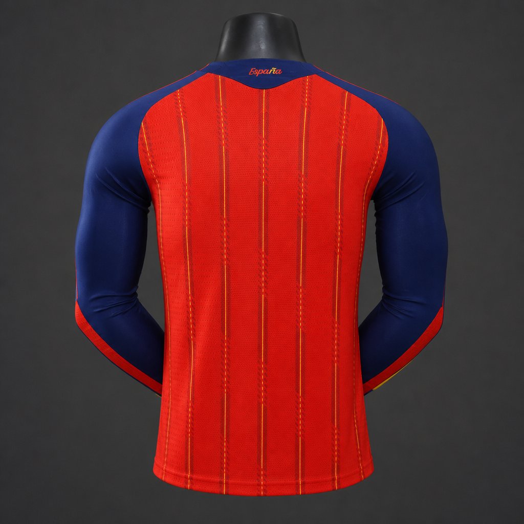 Camiseta España Manga Larga 2027 Campeones