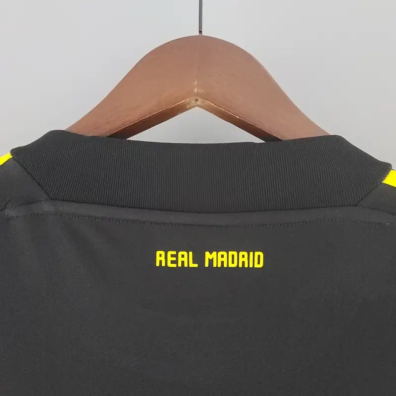 Camiseta Clásica Real Madrid Portero Negra 2011-12