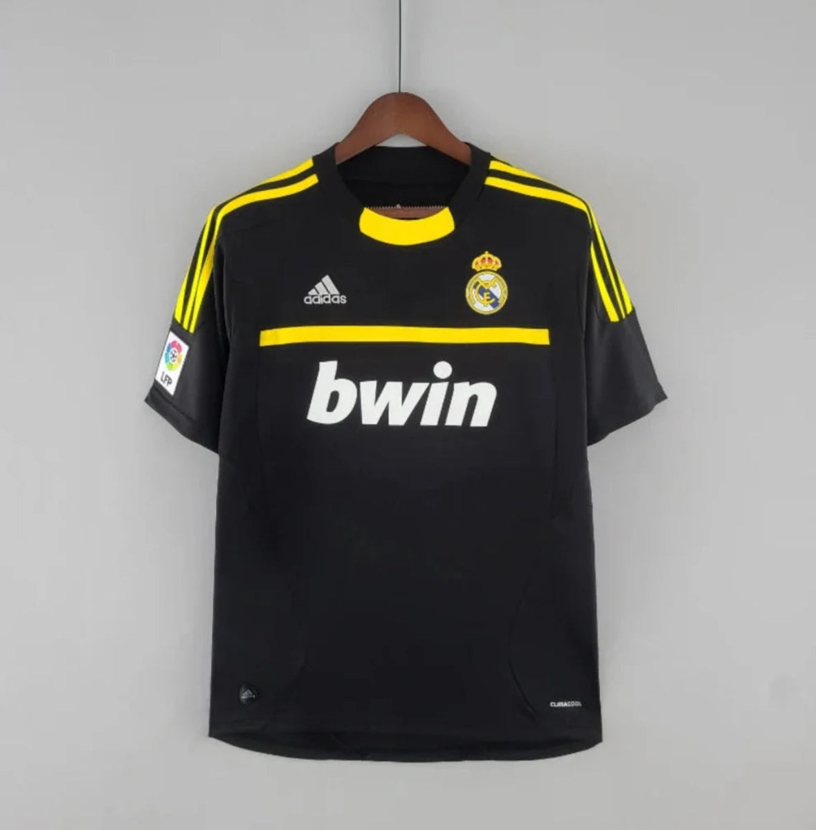Camiseta Clásica Real Madrid Portero Negra 2011-12