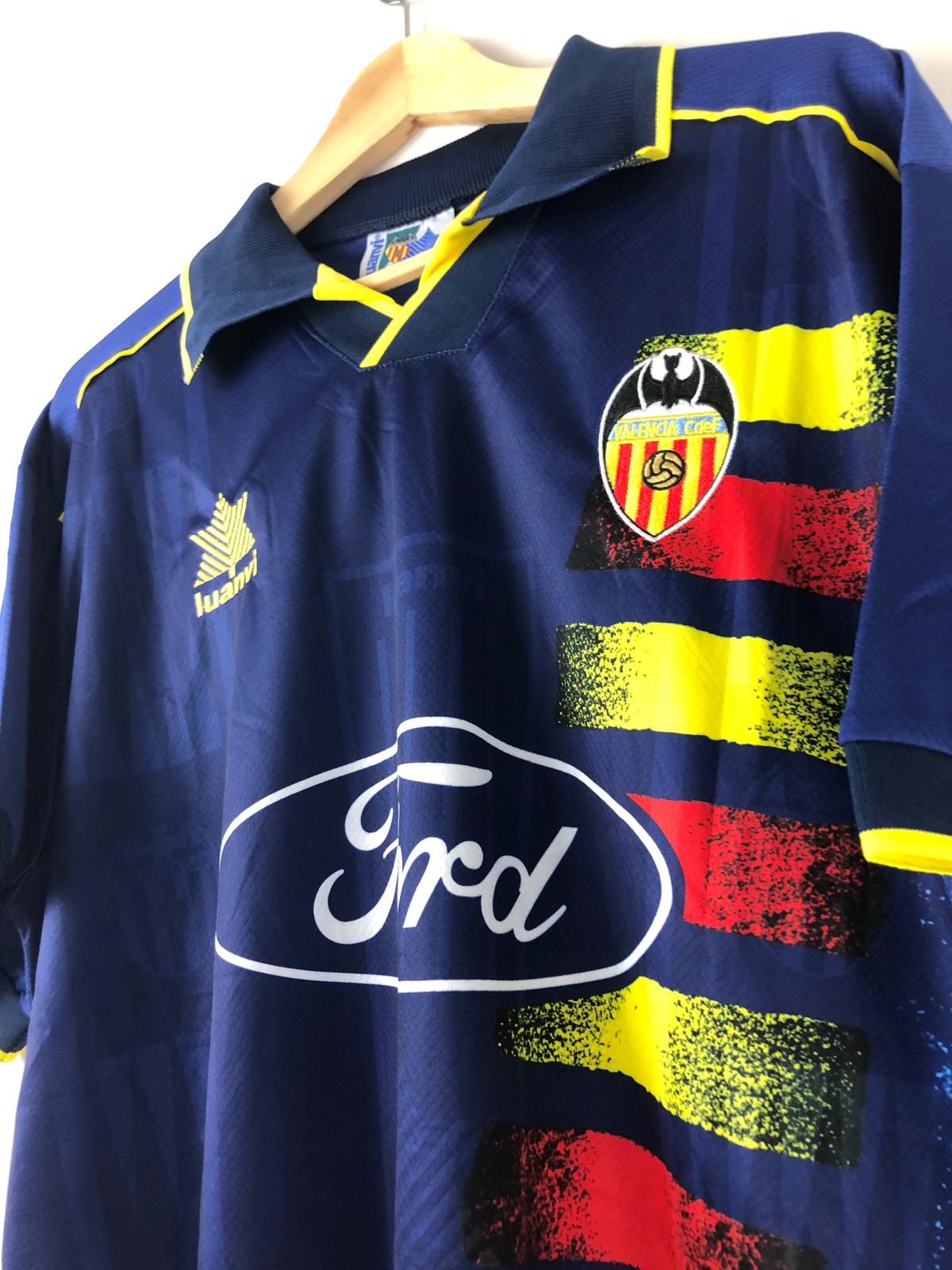 Camiseta Retro Romario Valencia CF Visitante 1996-97