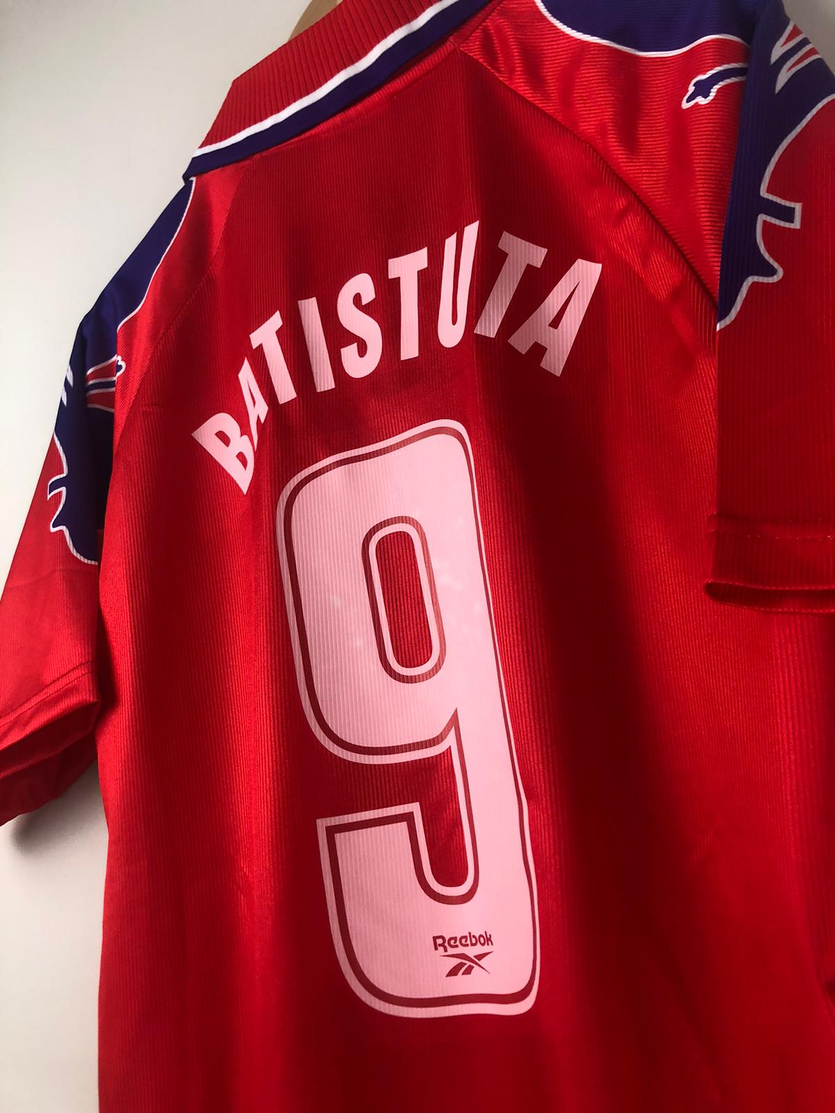 Camiseta Retro Batistuta ACF Fiorentina Visitante 1995-96