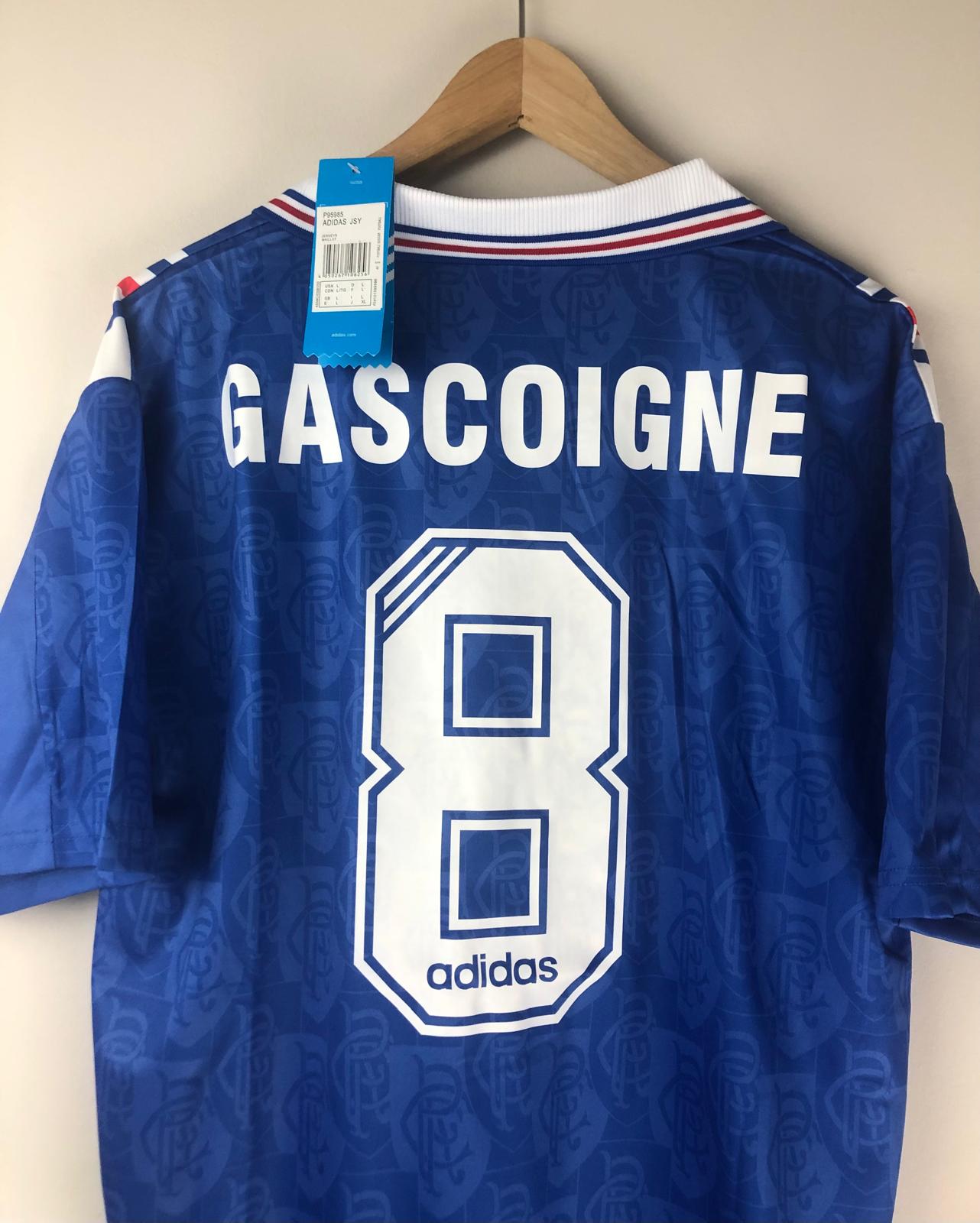 Camiseta Retro Gascoigne Rangers FC 1996-97