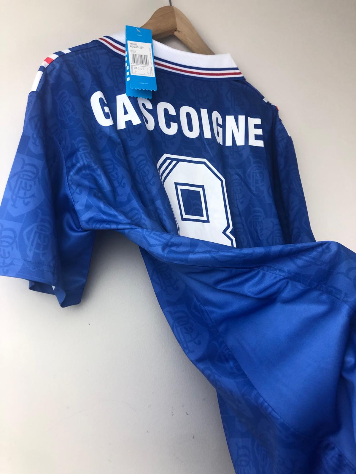 Camiseta Retro Gascoigne Rangers FC 1996-97