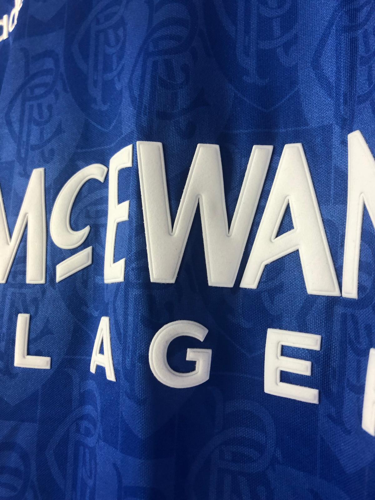 Camiseta Retro Gascoigne Rangers FC 1996-97