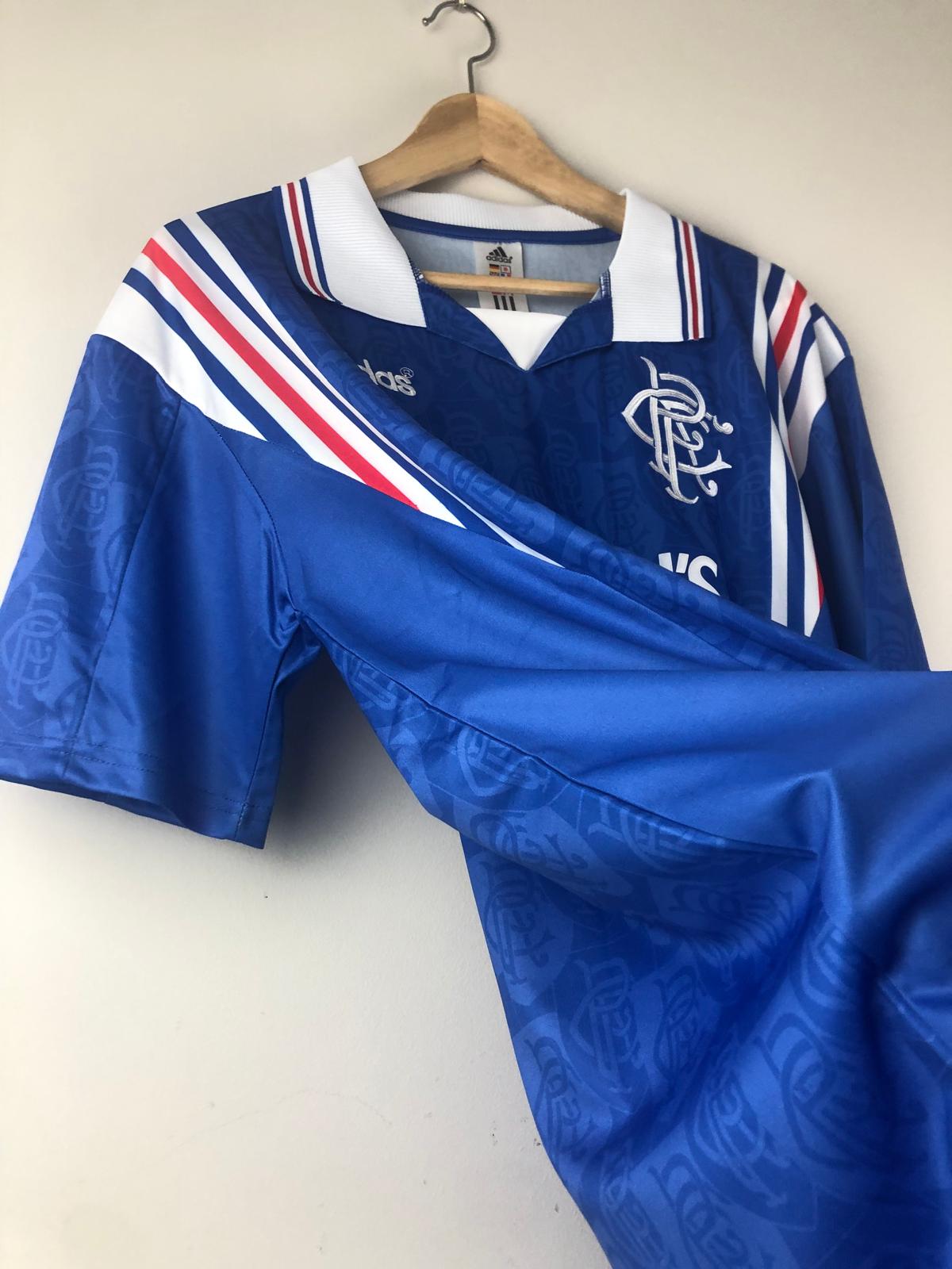 Camiseta Retro Gascoigne Rangers FC 1996-97