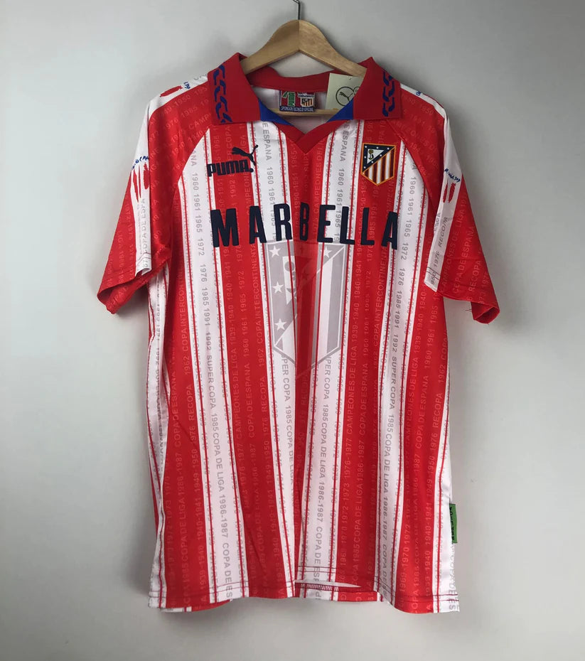 Camiseta Retro Club Cholo Simeone Atlético de Madrid 1995