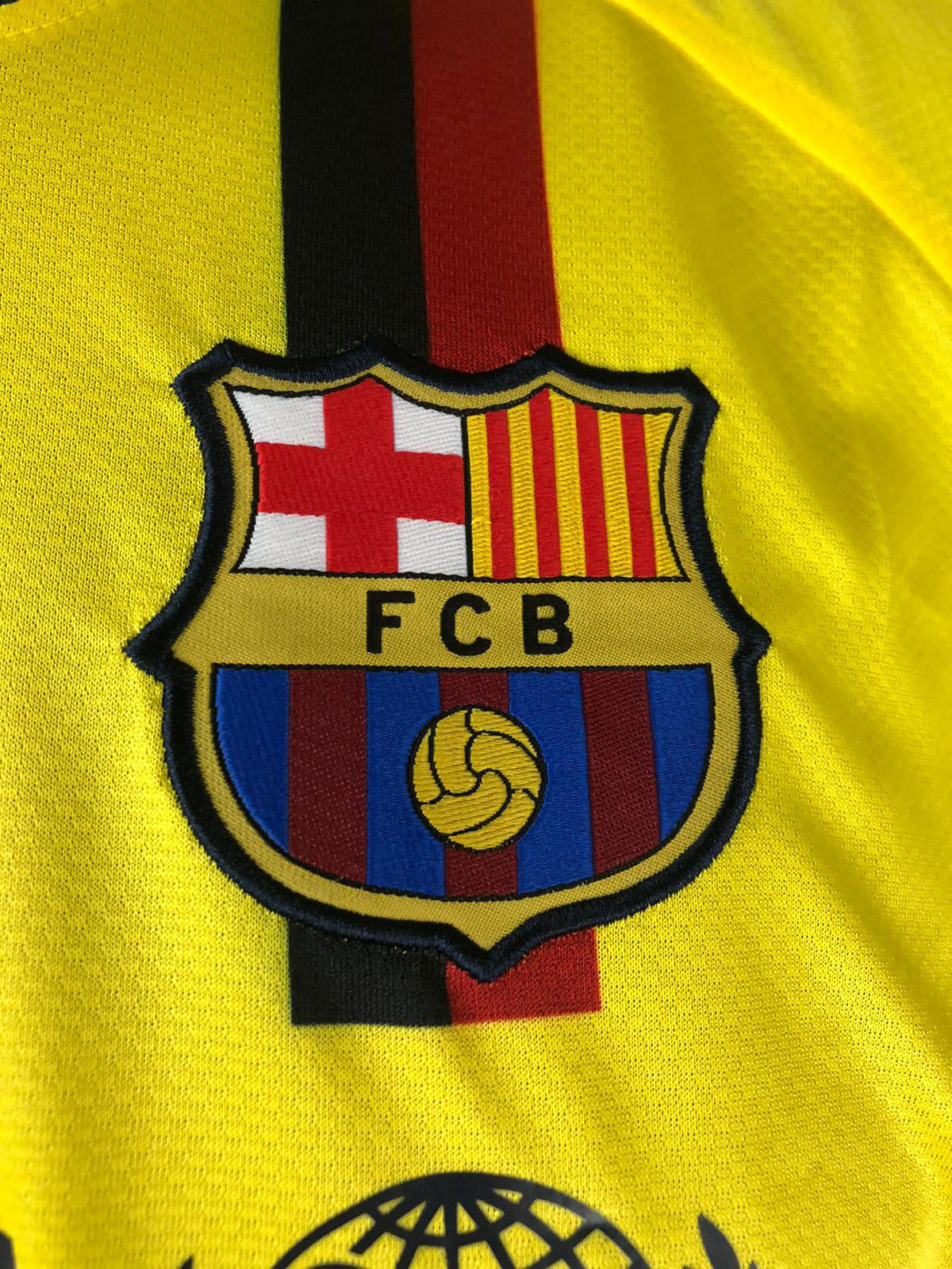 Retro FC Barcelona Visitante 2008