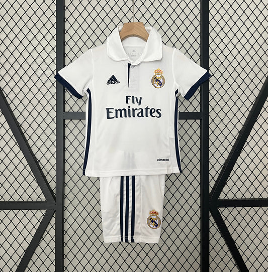 Retro Real Madrid Niños 2016-17