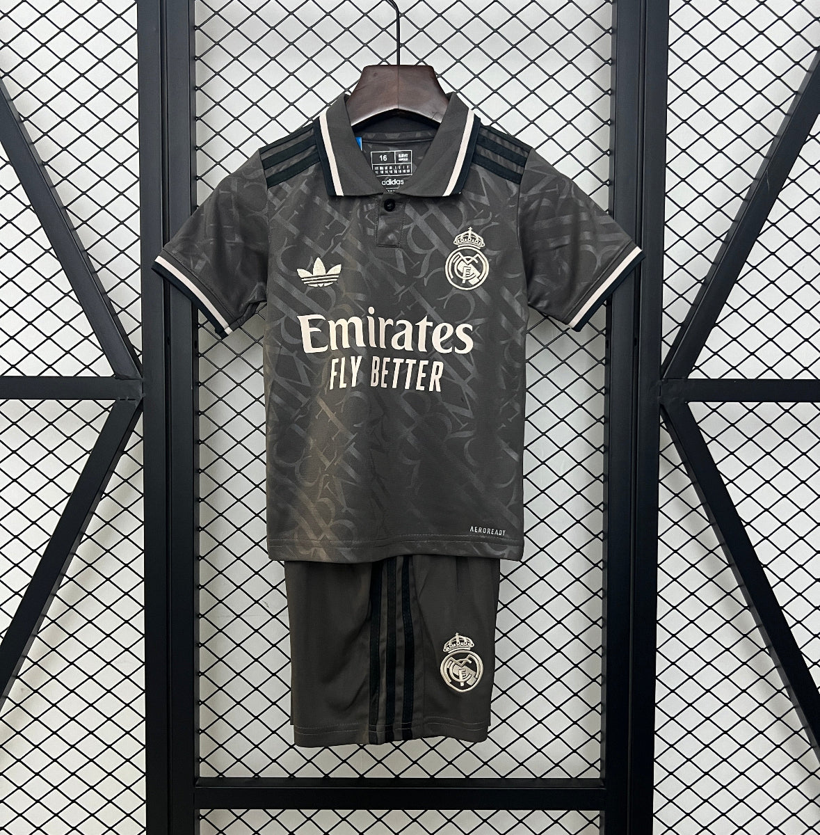 Retro Real Madrid Away 3rd Kids 2024-25