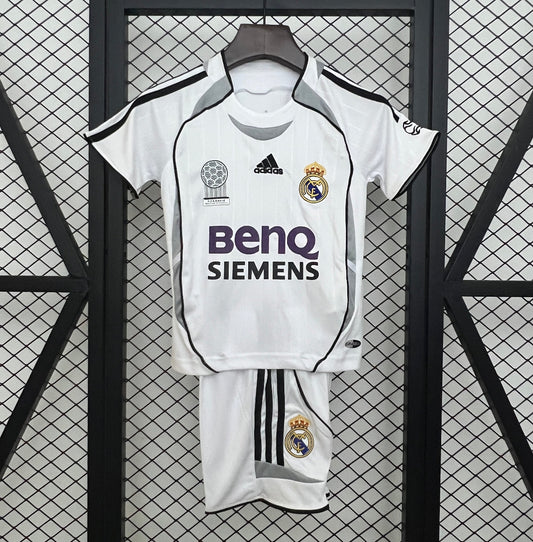 Retro Real Madrid Niños 2006-07