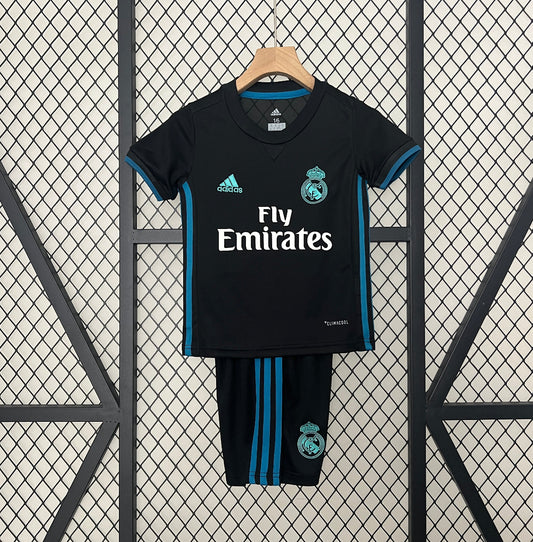 Retro Real Madrid Visitante Niños 2017-18