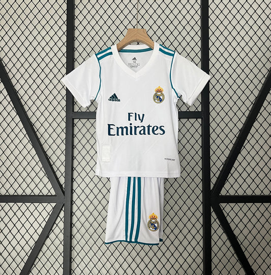 Retro Real Madrid Niños 2017-18