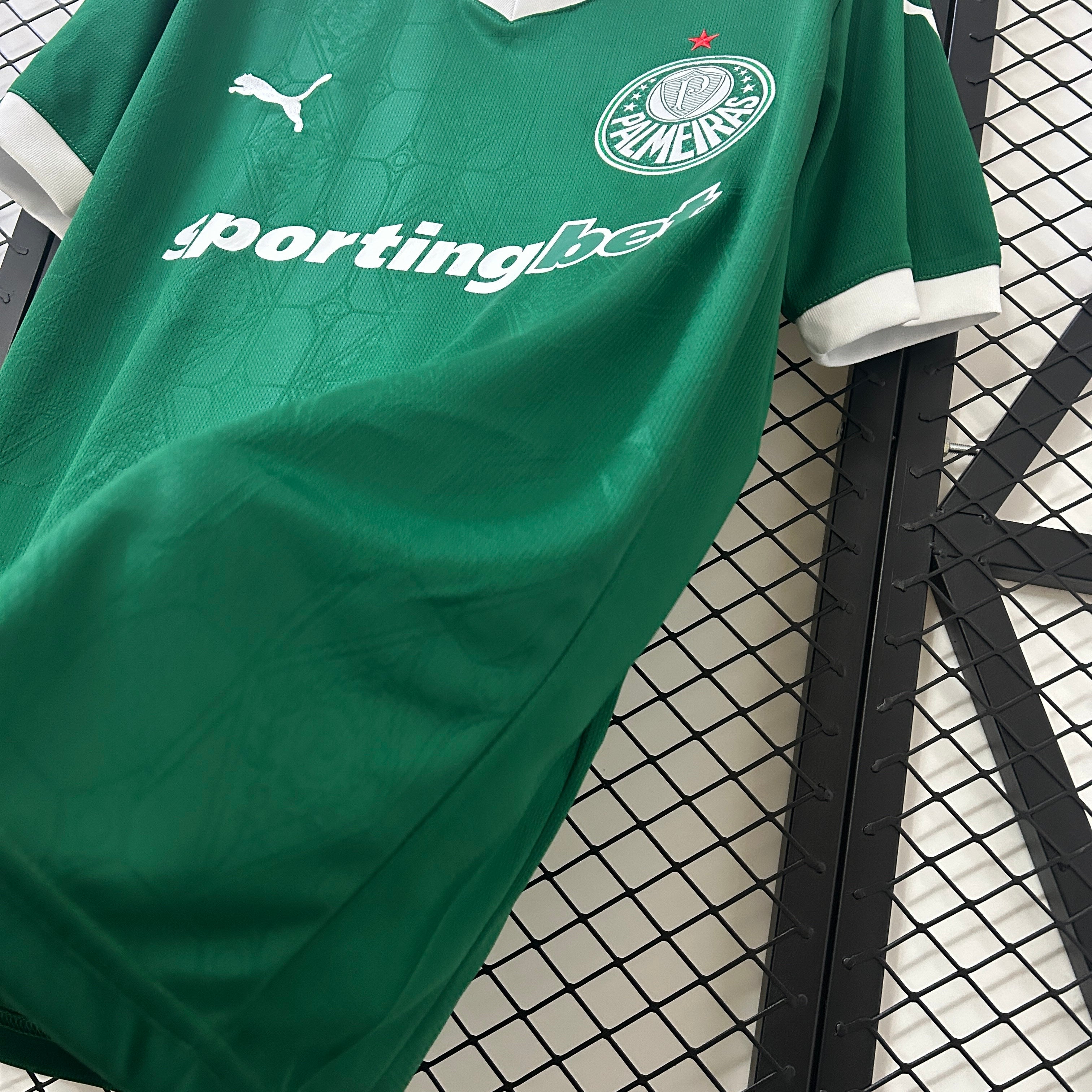 Palmeiras 2025–26 Jersey – Emerald Green with Recycled dryCELL