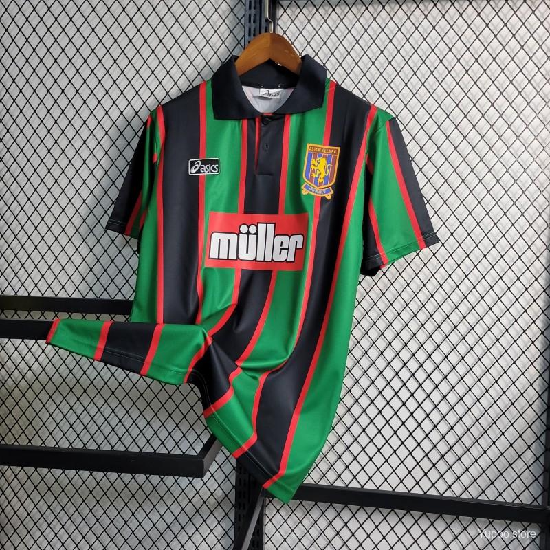 Aston Villa Away Retro Shirt 1993-95