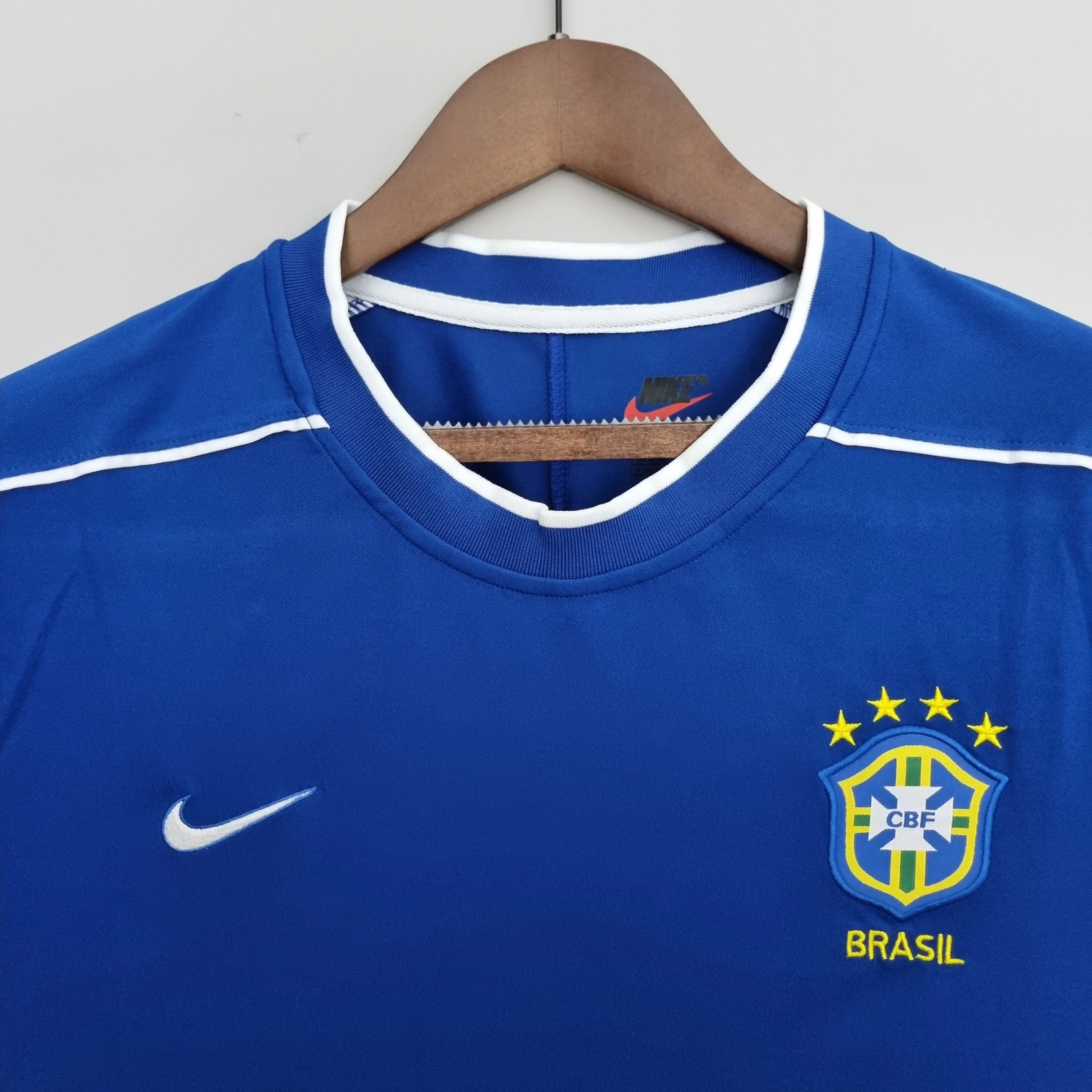 1998 Brazil Away Retro Jersey Nike | High Quality + Free Shipping