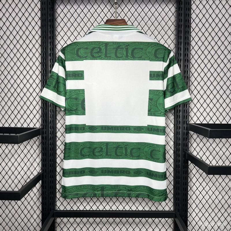 Retro Celtic Shirt 1995-97 | Classic Design + Free Worldwide