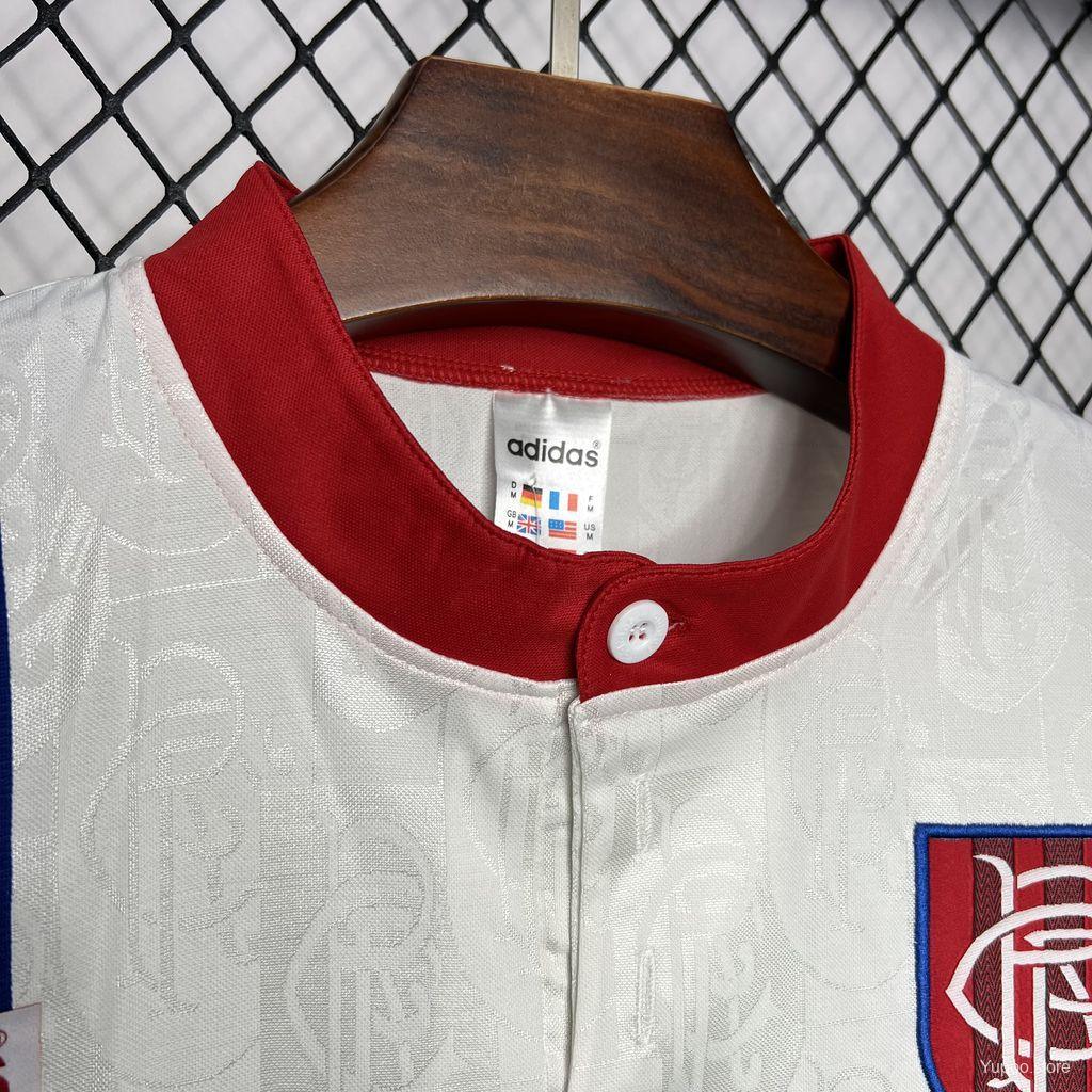Retro Rangers FC Away Jersey 1996-97 | White and Red Design