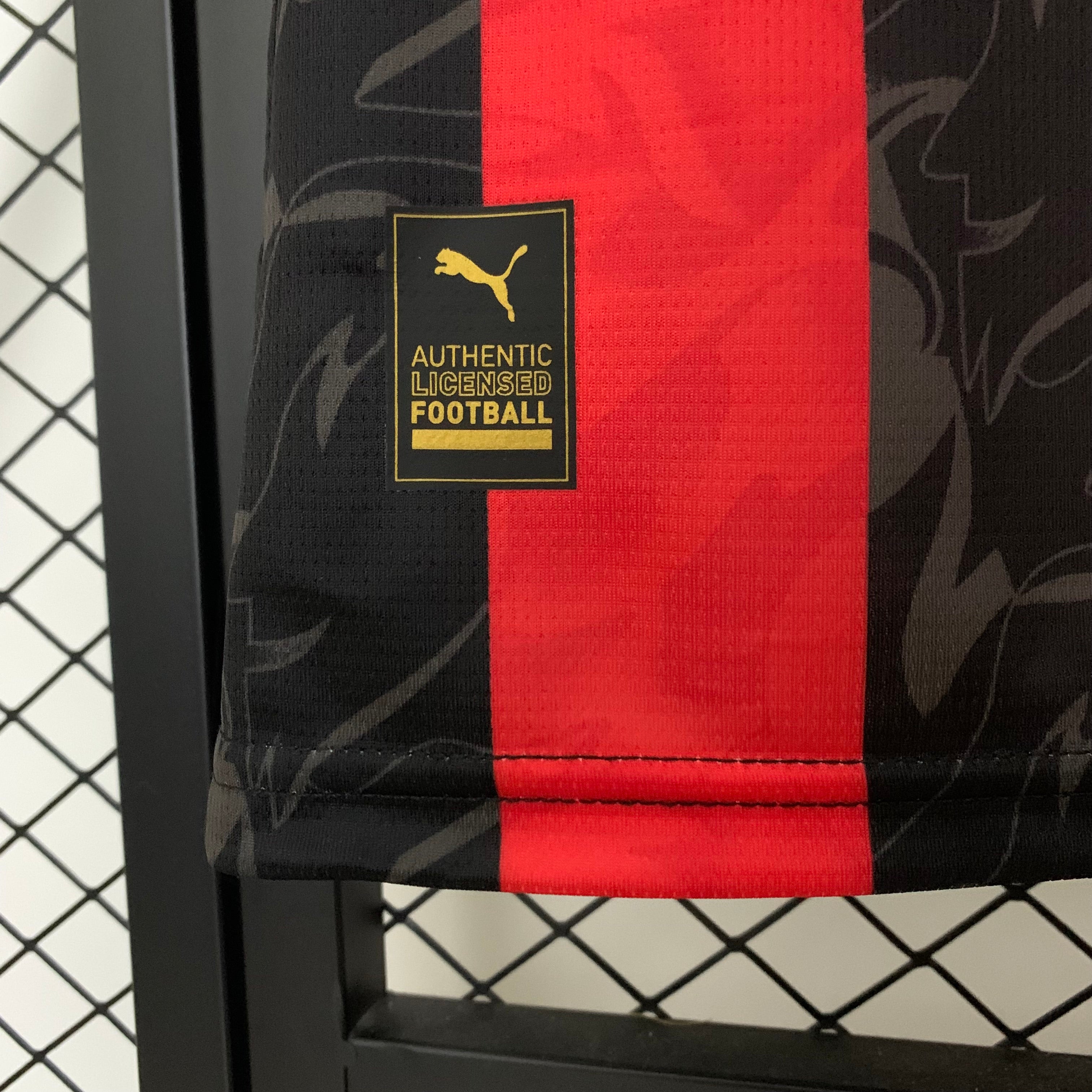 AC Milan 2025–26 Home Shirt – Rossoneri Stripes with Tonal