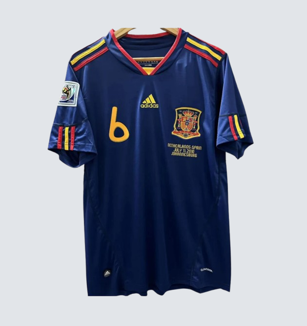 Camiseta Retro España 2010-11 Iniesta