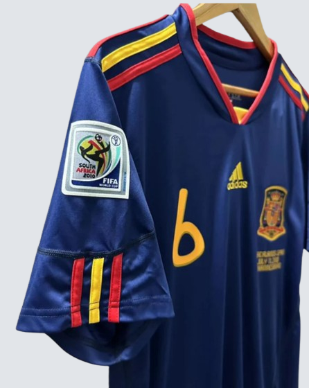 Camiseta Retro España 2010-11 Iniesta