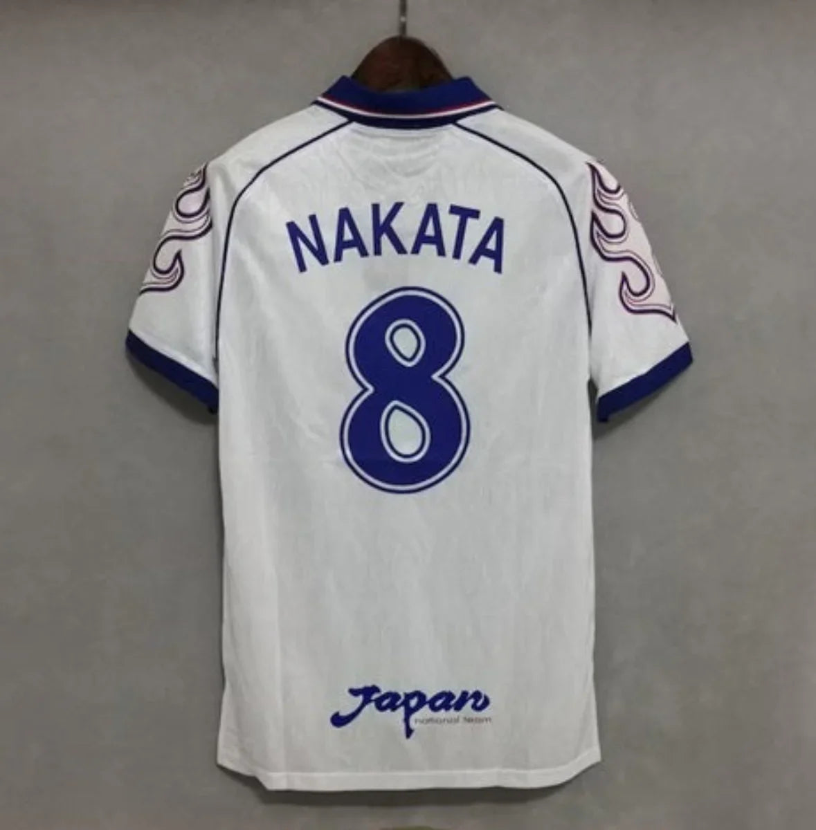 Camiseta Jap n Retro Visitante 1998 Hidetoshi Nakata 8 F tbol camiseta-jap-n-retro-visitante-1998-hidetoshi-nakata-8-f-tbol