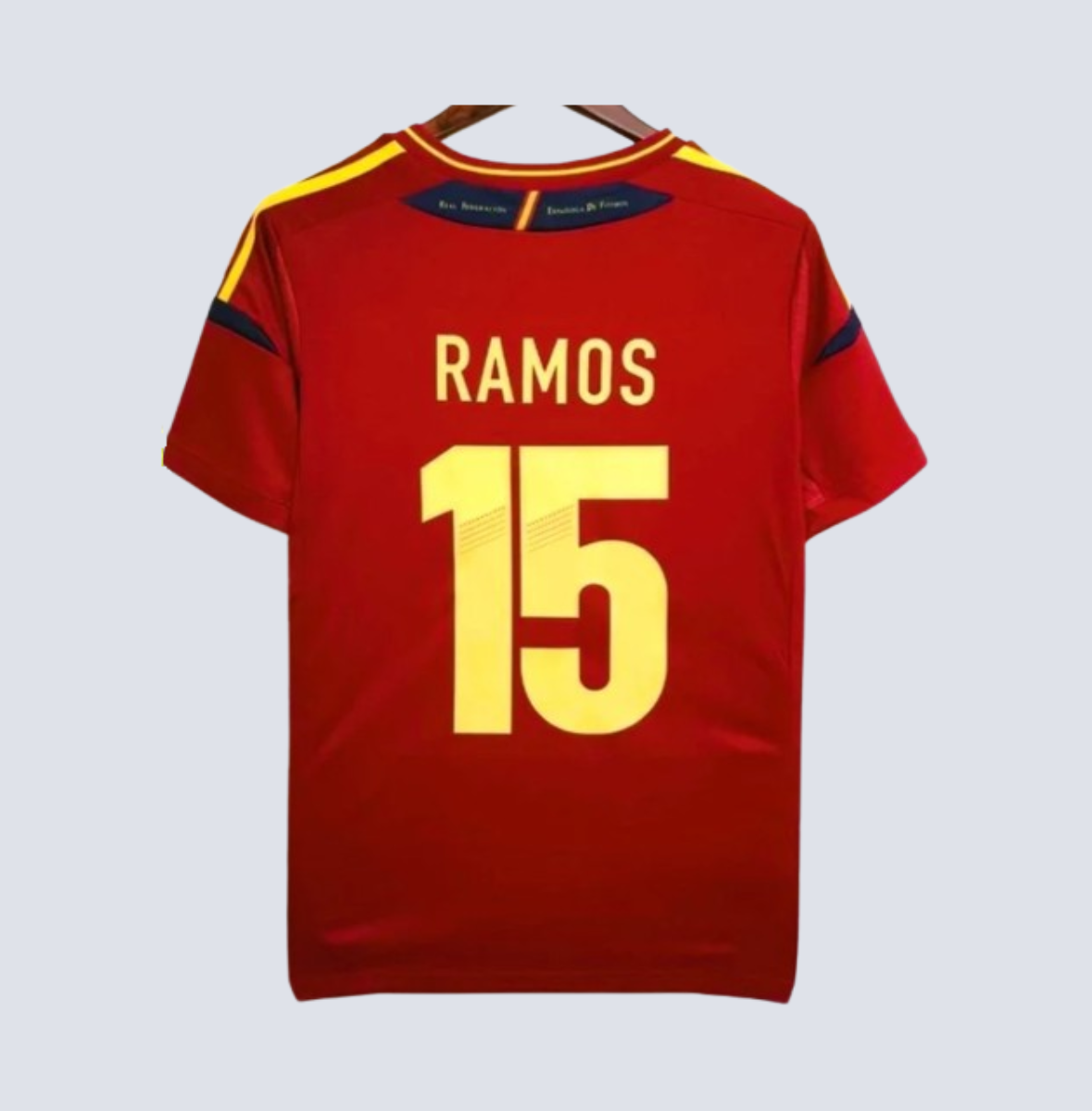 Camiseta Retro España 2012-13 Sergio Ramos