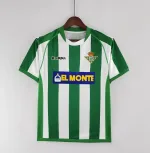 Camiseta Retro CR Betis Balompié 2001-02 - Fútbol Club Vintage