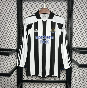 Camiseta Retro Newcastle United Manga Larga 2003-05 - Fútbol Club Vintage
