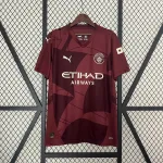 Camiseta Manchester City FC Visitante 3ª 2024-25 - Fútbol Club Vintage