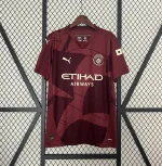 Camiseta Manchester City FC Visitante 3ª 2024-25 - Fútbol Club Vintage