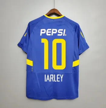 Camiseta Retro Iarley Boca Juniors 2003-04 - Fútbol Club Vintage