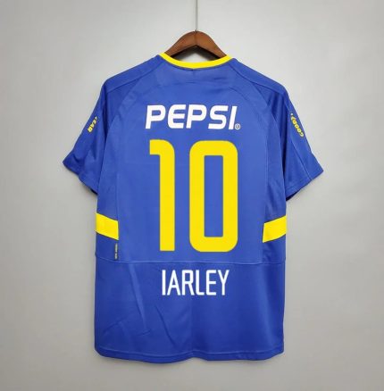 Camiseta Retro Iarley Boca Juniors 2003-04 - Fútbol Club Vintage