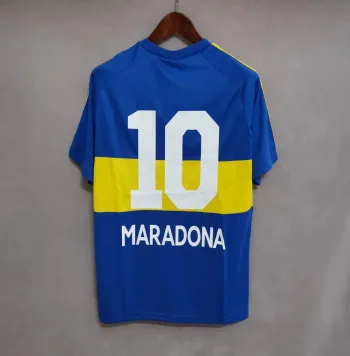 Camiseta Retro Maradona Boca Juniors 1981 - Fútbol Club Vintage