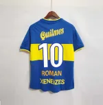 Camiseta Retro Román Boca Juniors 1999-00 - Fútbol Club Vintage