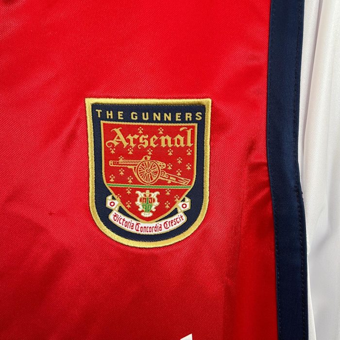 Camiseta Arsenal FC Manga Larga 2000-01 Retro - Fútbol Club Vintage