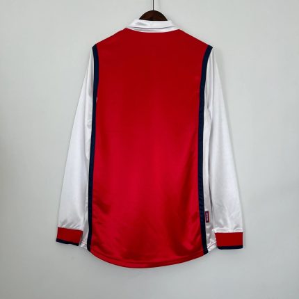 Camiseta Arsenal FC Manga Larga 2000-01 Retro - Fútbol Club Vintage
