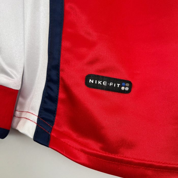 Camiseta Arsenal FC Manga Larga 2000-01 Retro - Fútbol Club Vintage