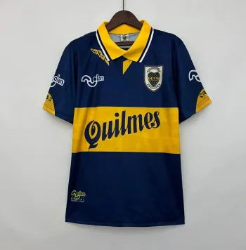 Camiseta Retro Maradona Boca Juniors 1995-97 - Fútbol Club Vintage