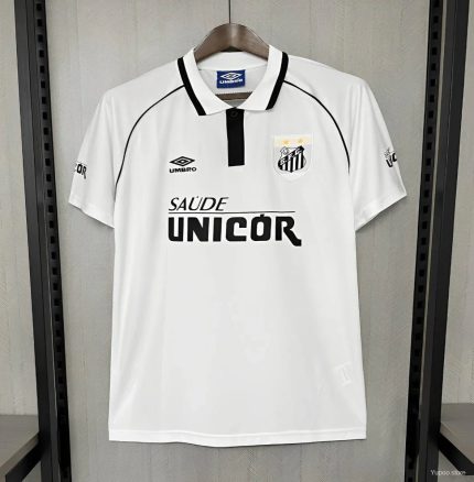 Camiseta Retro Santos 1997 - Fútbol Club Vintage