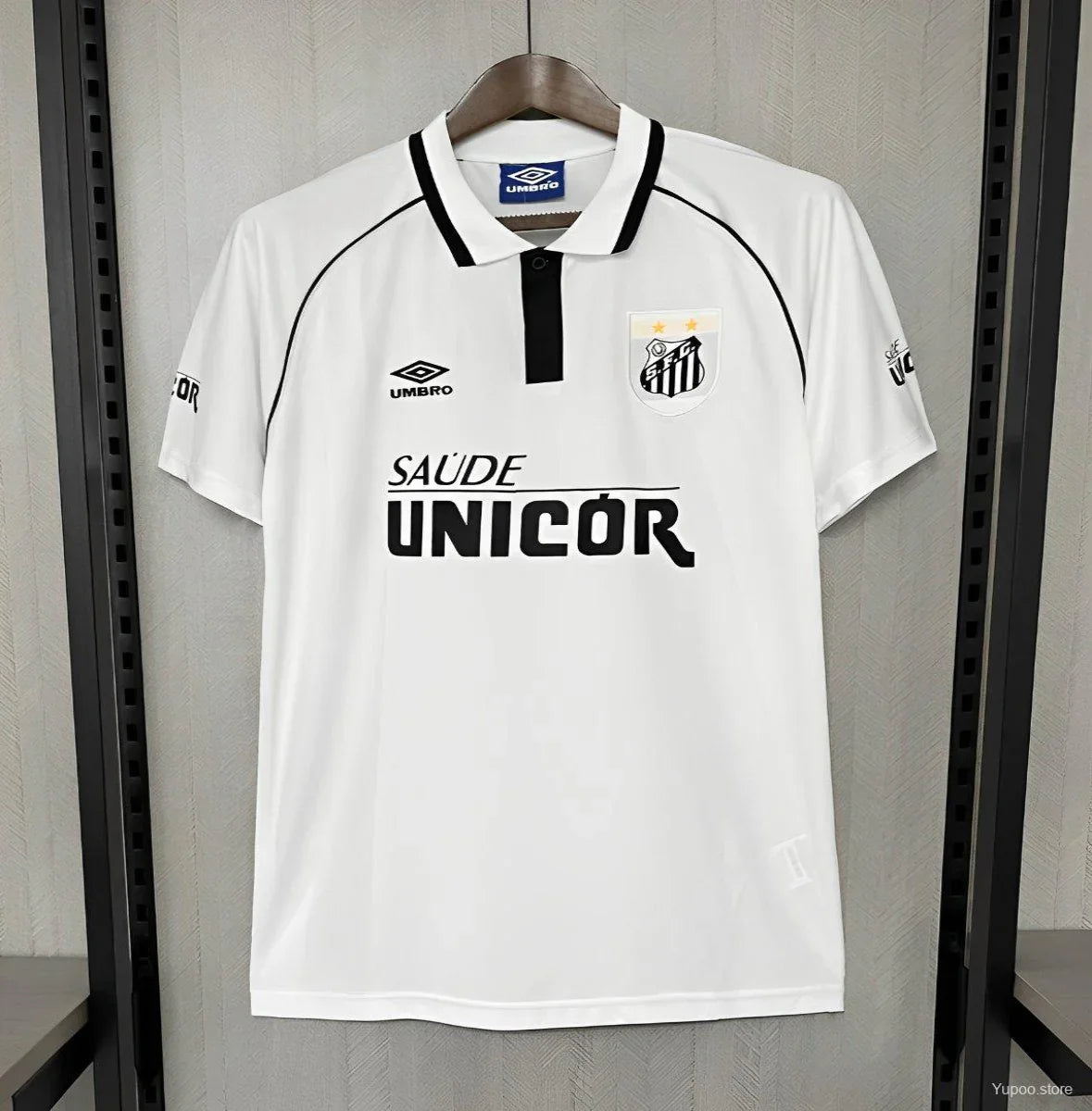 images Camiseta Retro Santos 1997 - Fútbol Club Vintage