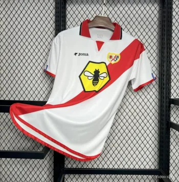 Camiseta Retro Rayo Vallecano 2001-02 - Fútbol Club Vintage