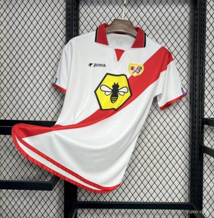 Camiseta Retro Rayo Vallecano 2001-02 - Fútbol Club Vintage