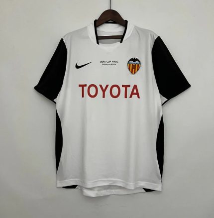 Camiseta Retro Valencia 2003-04 UEFA CUP FINAL - Fútbol Club Vintage