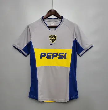 Camiseta Retro Boca Juniors Visitante 2002-03 - Fútbol Club Vintage