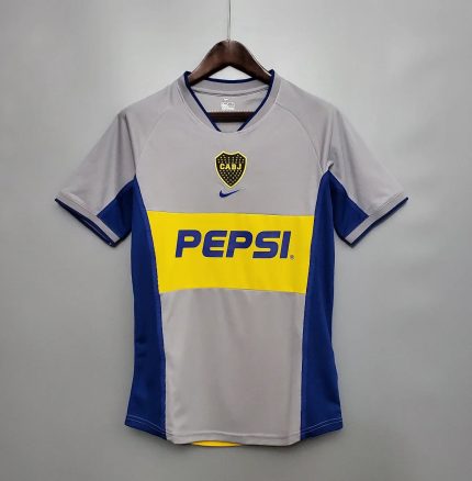 Camiseta Retro Boca Juniors Visitante 2002-03 - Fútbol Club Vintage