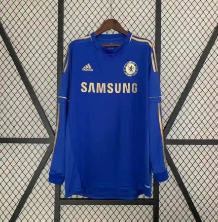 Camiseta Retro Chelsea FC Manga Larga 2012-13 - Fútbol Club Vintage