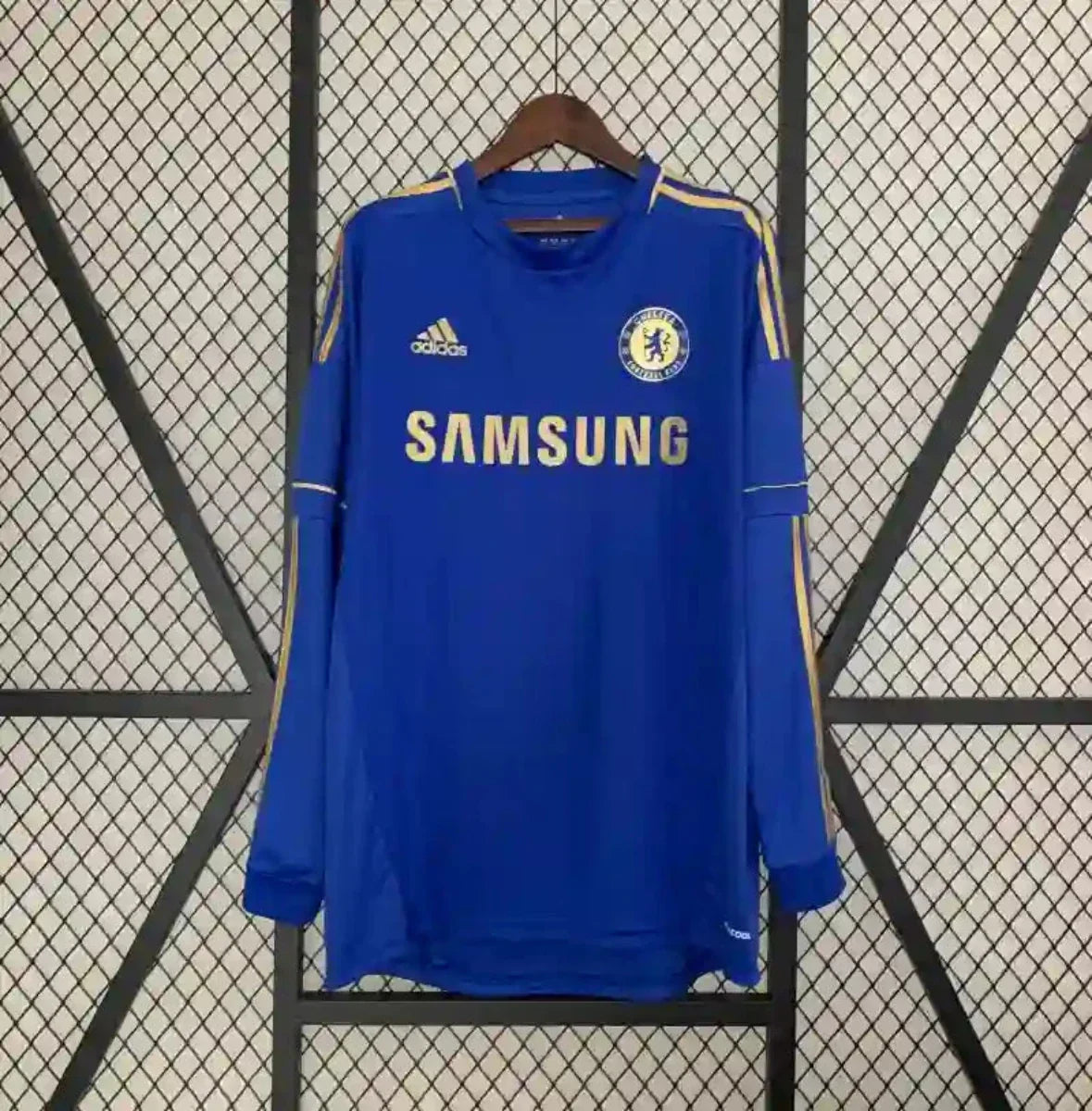 Camiseta Retro Chelsea FC Manga Larga 2012-13 - Fútbol Club Vintage