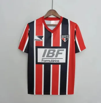 Camiseta Retro Sao Paulo Visitante 1991 - Fútbol Club Vintage