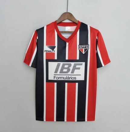 Camiseta Retro Sao Paulo Visitante 1991 - Fútbol Club Vintage